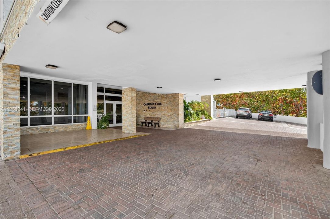 Entrance to building