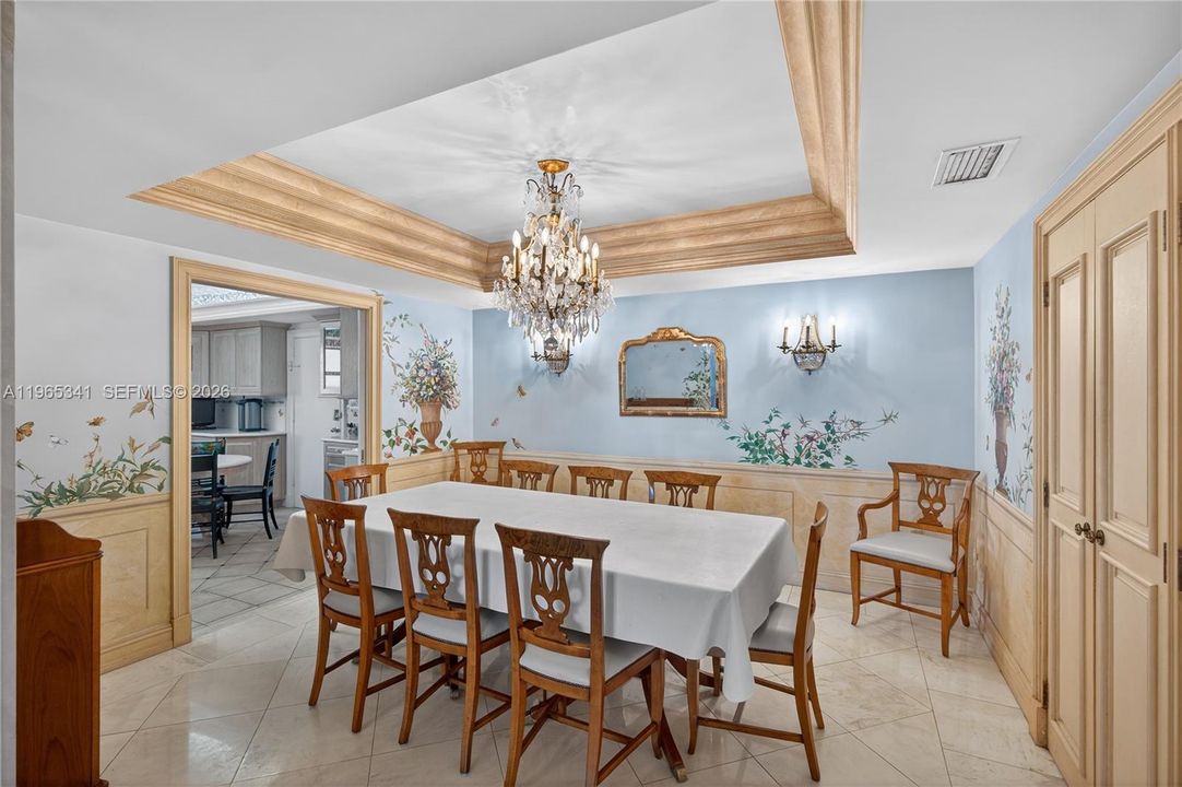 Formal dining room