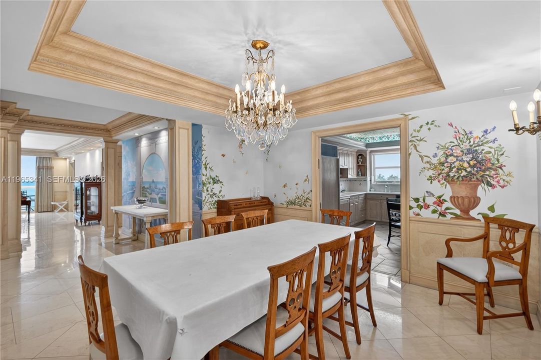 Formal dining room