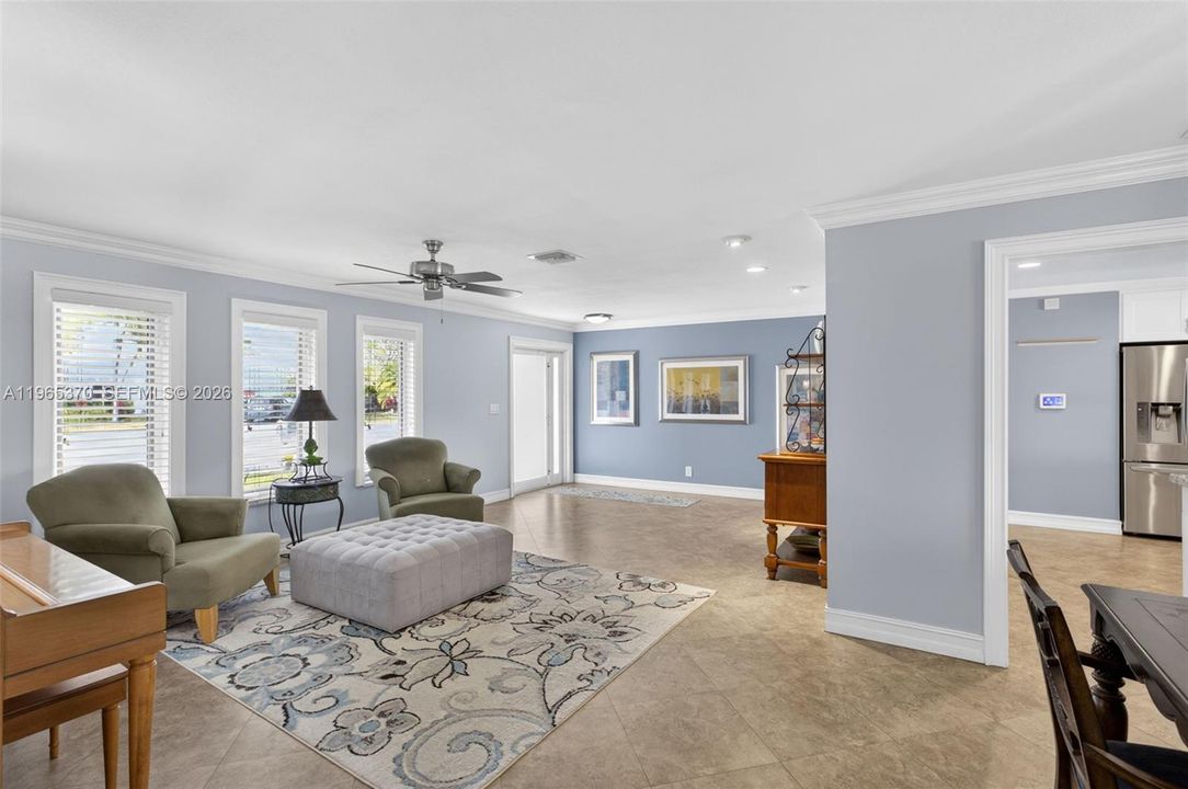 Living Room and Foyer
