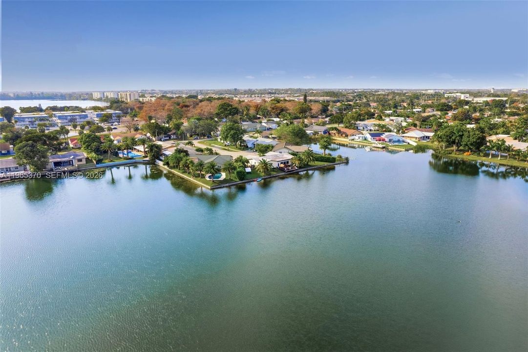 Aerial Rear View - Point Lot Property!