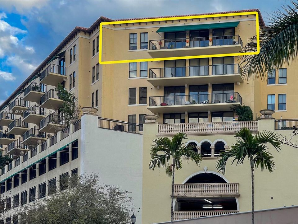Penthouse living and views...top floor