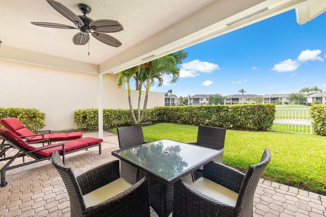 Back covered patio