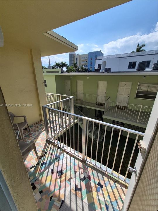 private balcony