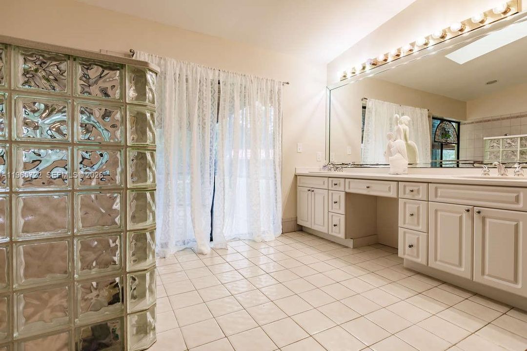 Master bathroom
