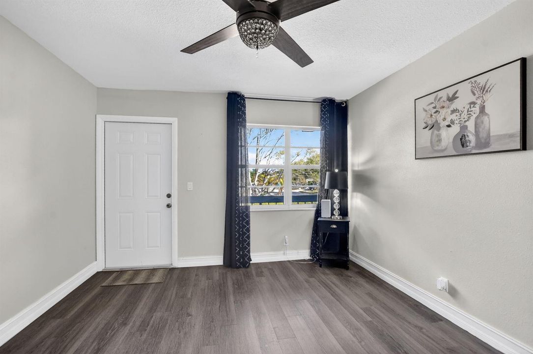 Entry living room
