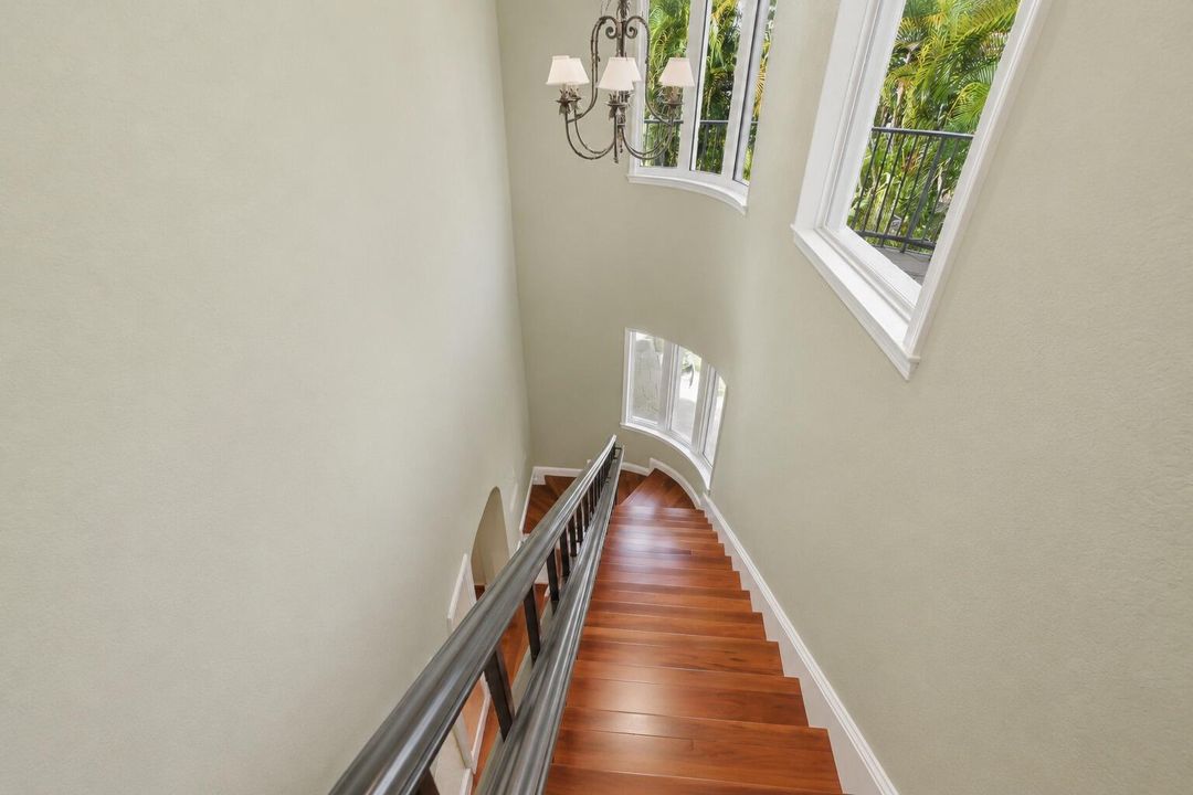 Stairs to upstairs primary