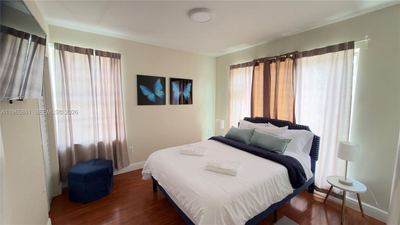 First bedroom of the second floor, other view.