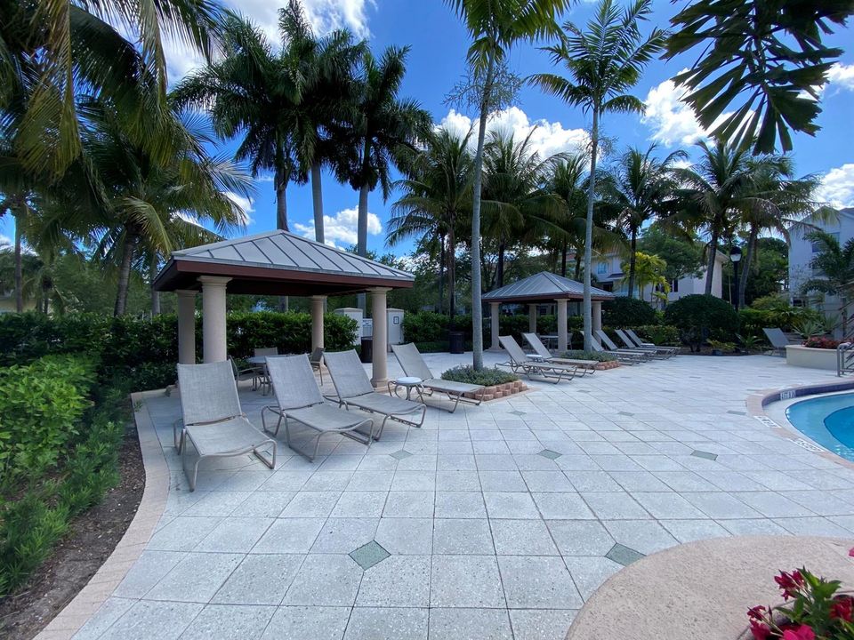 Covered Areas at Pool