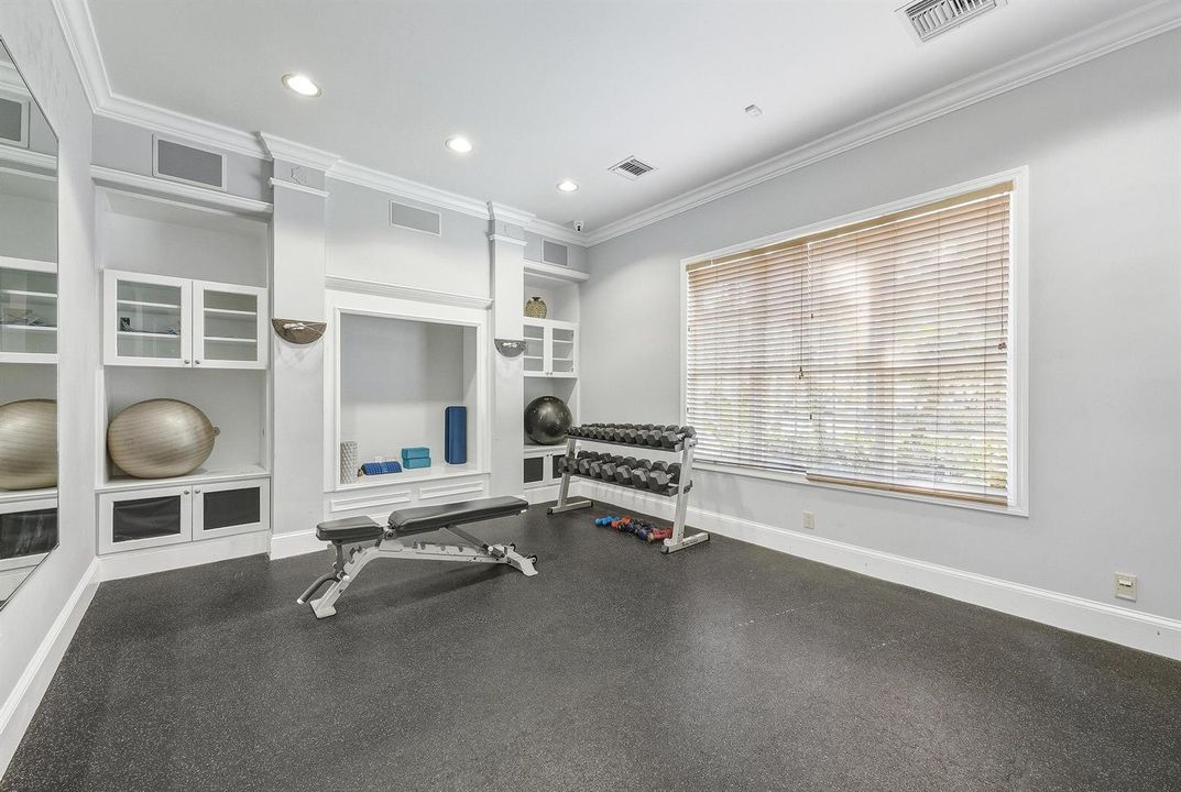 Separate Weight Room
