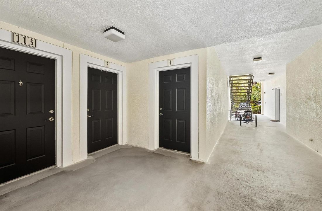 Door to Garage