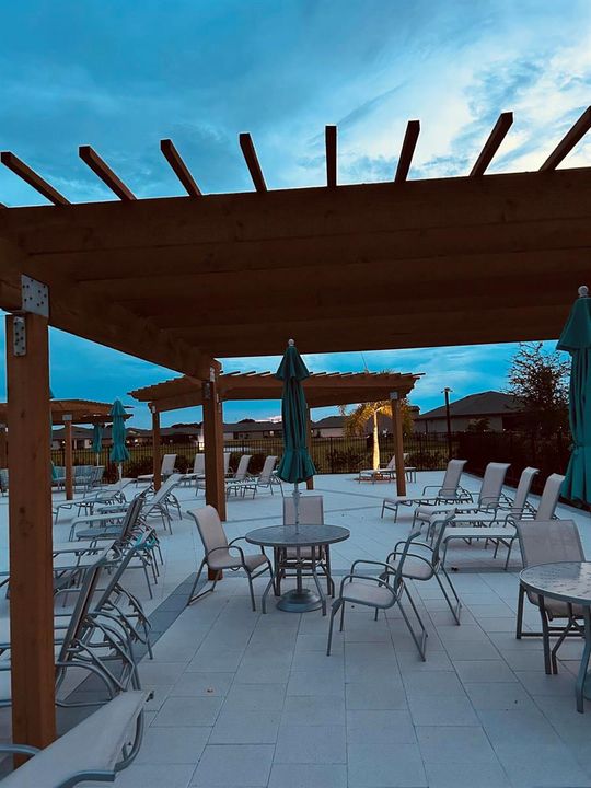 Luxury/Cabana Lounging Area