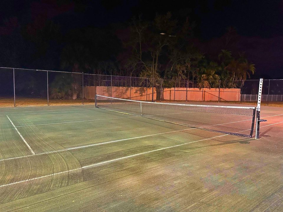 Tennis Court (Night)