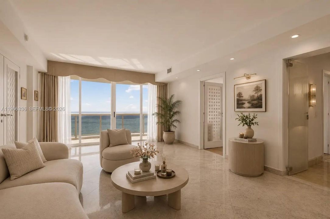 Virtually Staged , Only Furniture and Ornaments