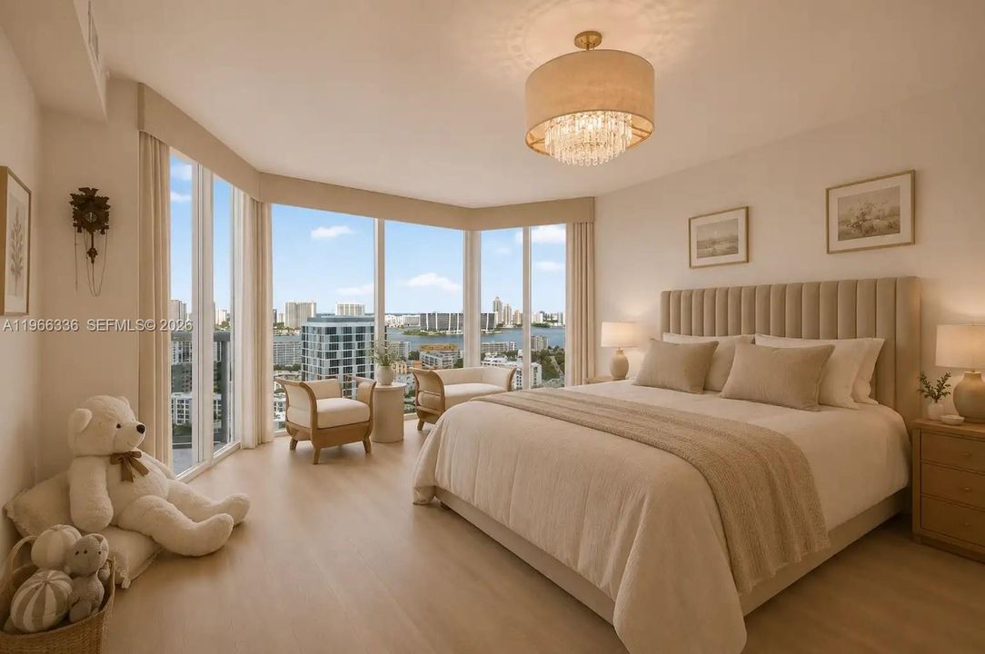 Virtually Staged , Only furniture and Ornaments
