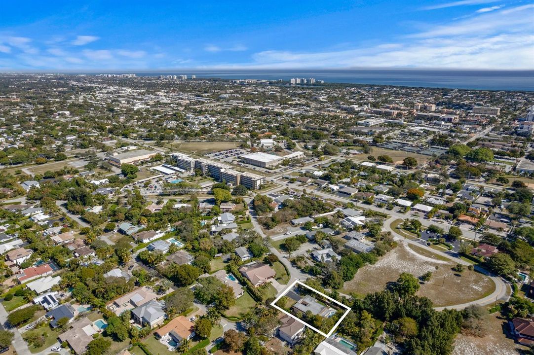 Aerial Neighborhood View