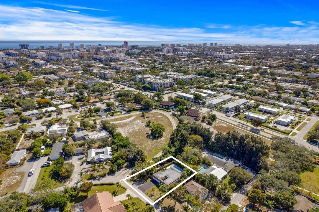 Aerial Neighborhood View