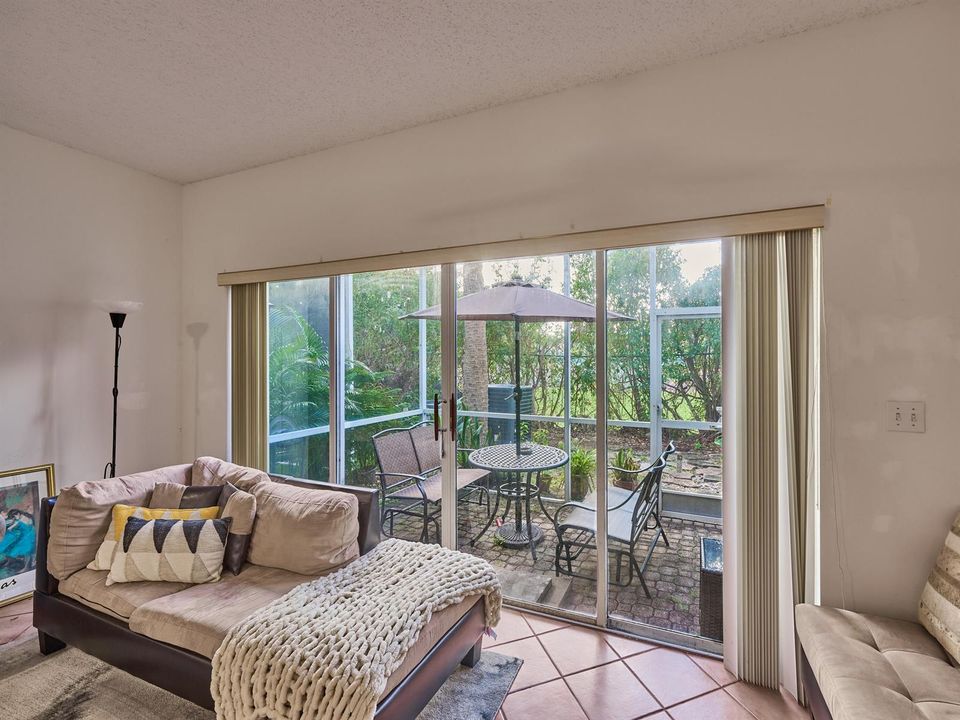 private patio