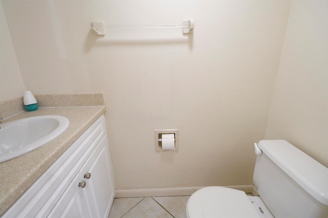 Downstairs half Bath