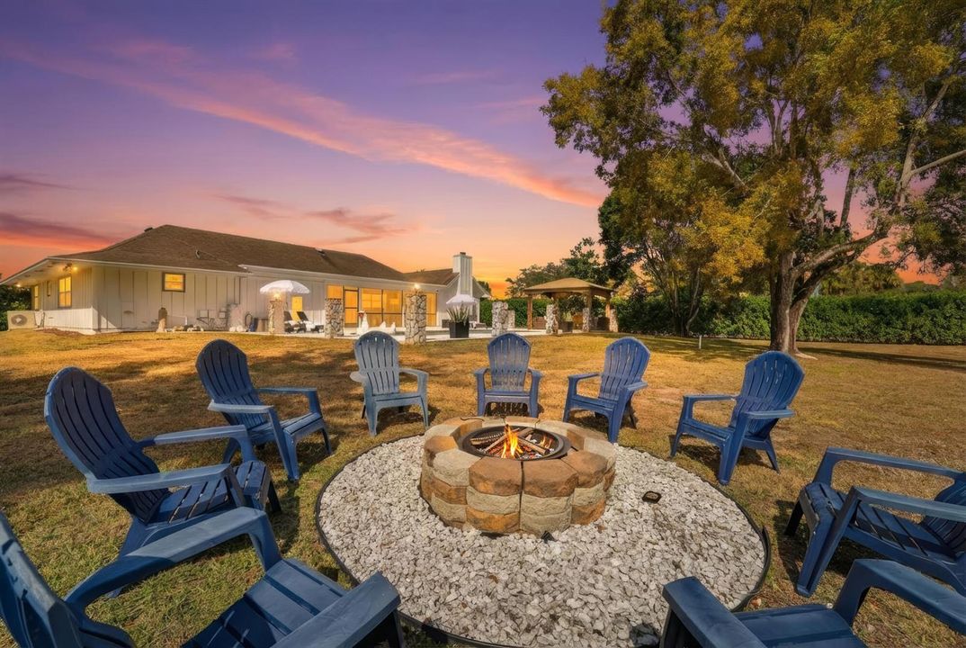 2_fire pit sunset
