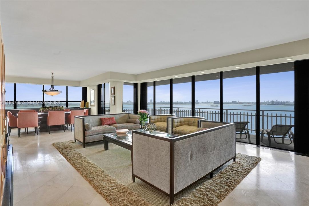 Spacious formal living room