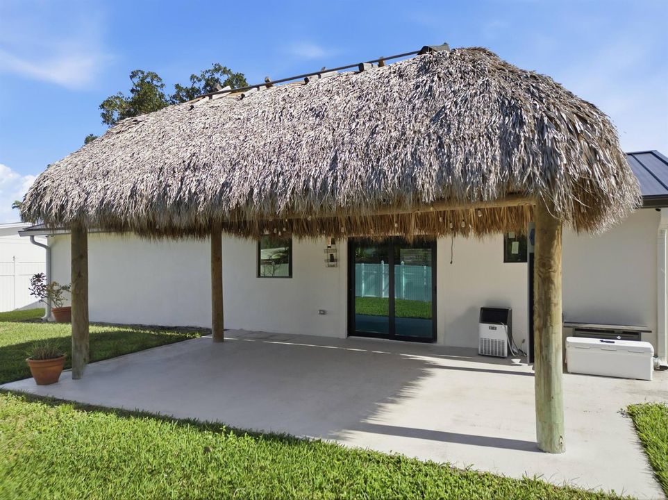 Rear Covered Patio Kiosk Style 1