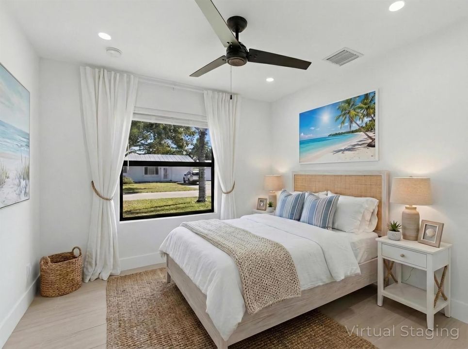 Guest Bedroom Staged