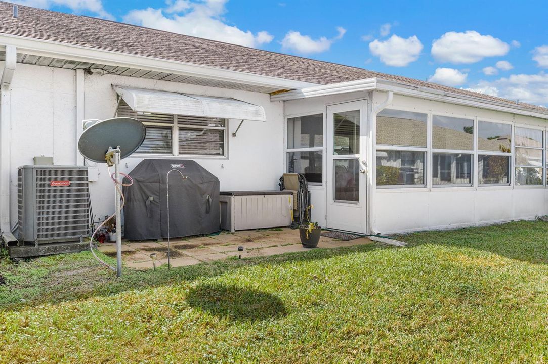 Rear Patio