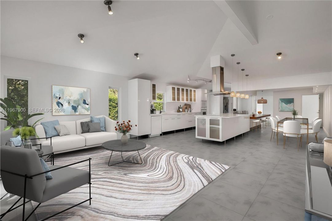 Virtual staging