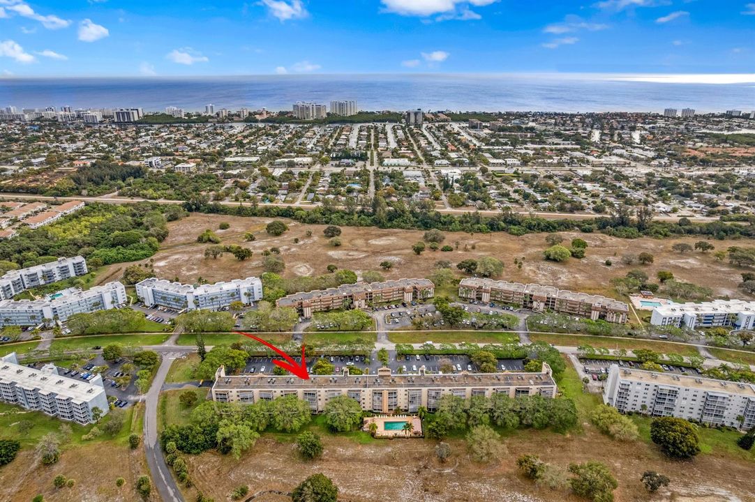 Aerial View – Close to the Beach