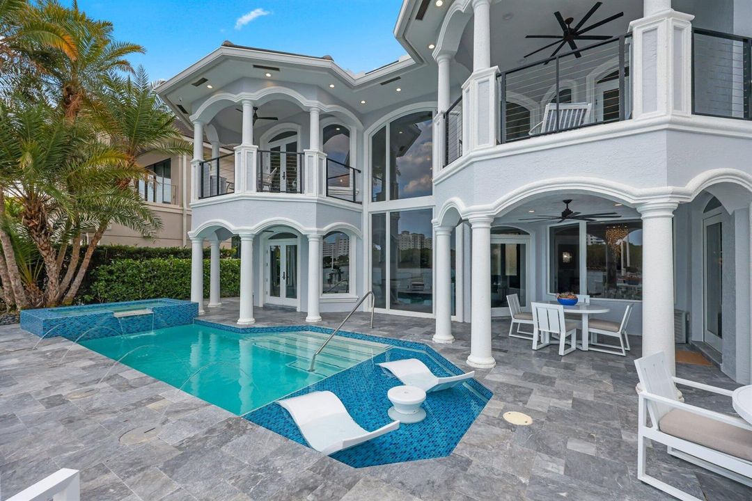 Backyard pool