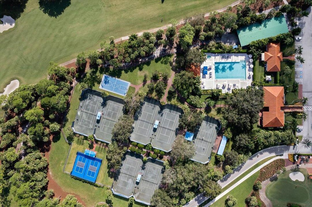 Overhead View of Club