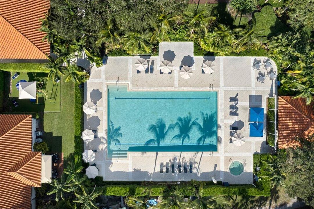 Overhead Of Club 1 Pool