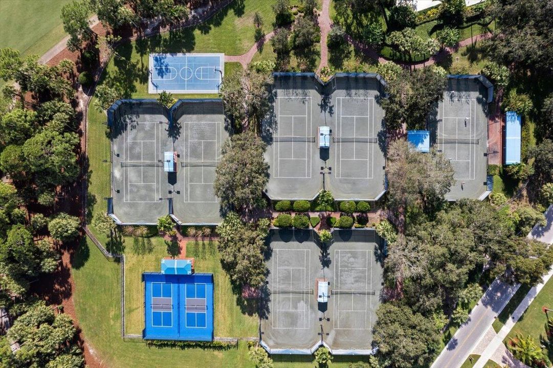 Overhead View of Club