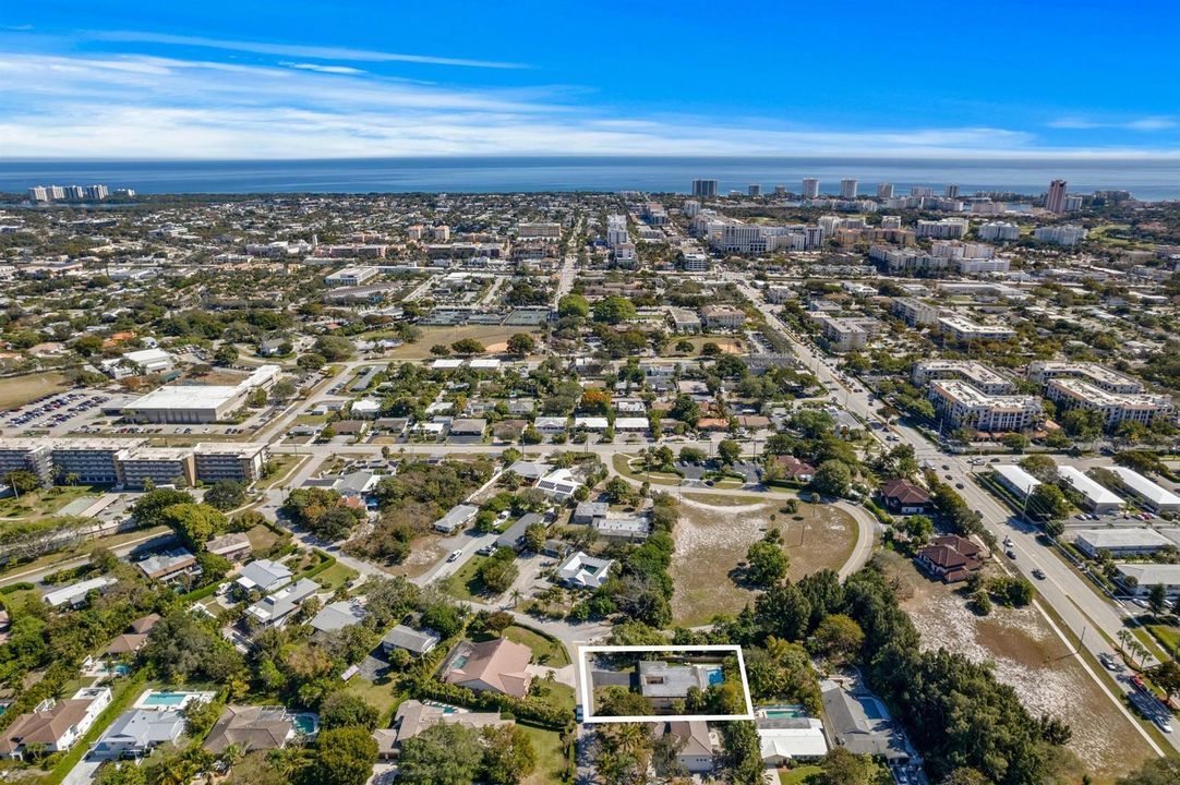 Aerial Neighborhood View