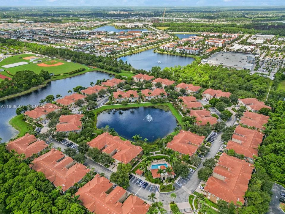 Community aerial view
