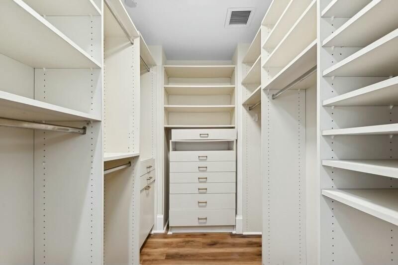 Primary closet