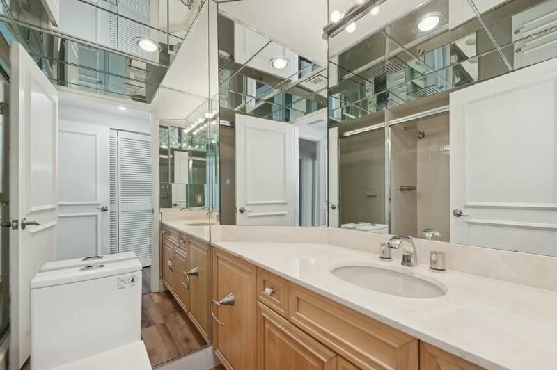 In suite bathroom