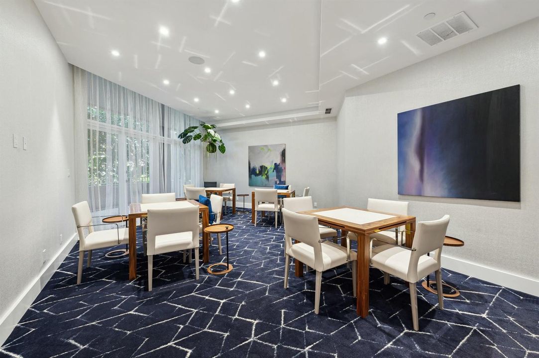 Card room