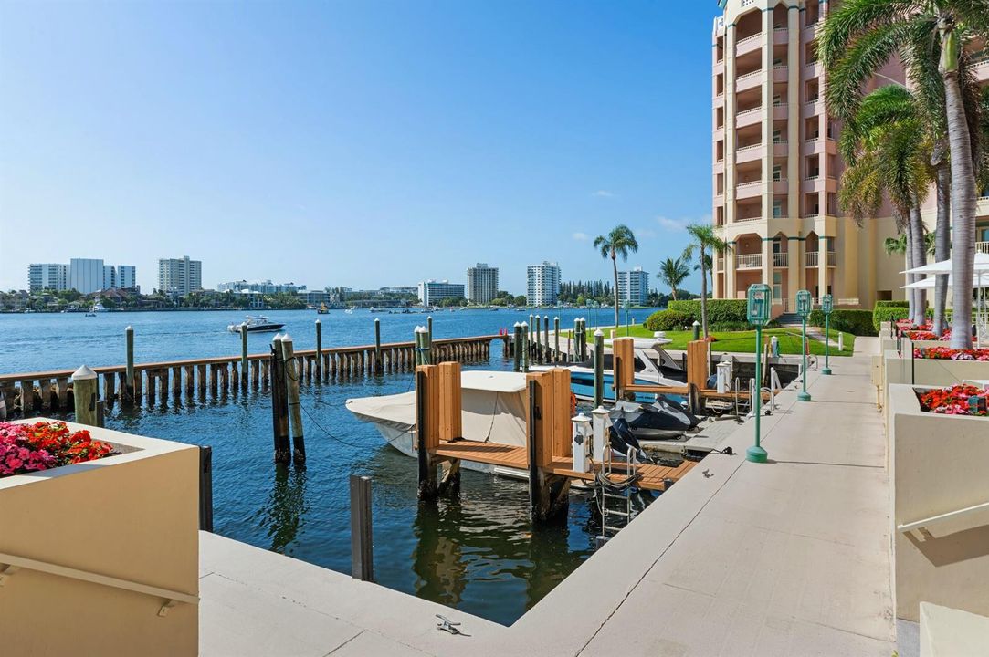 Dock area