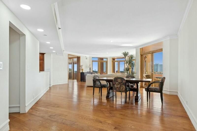 Dining and living room area