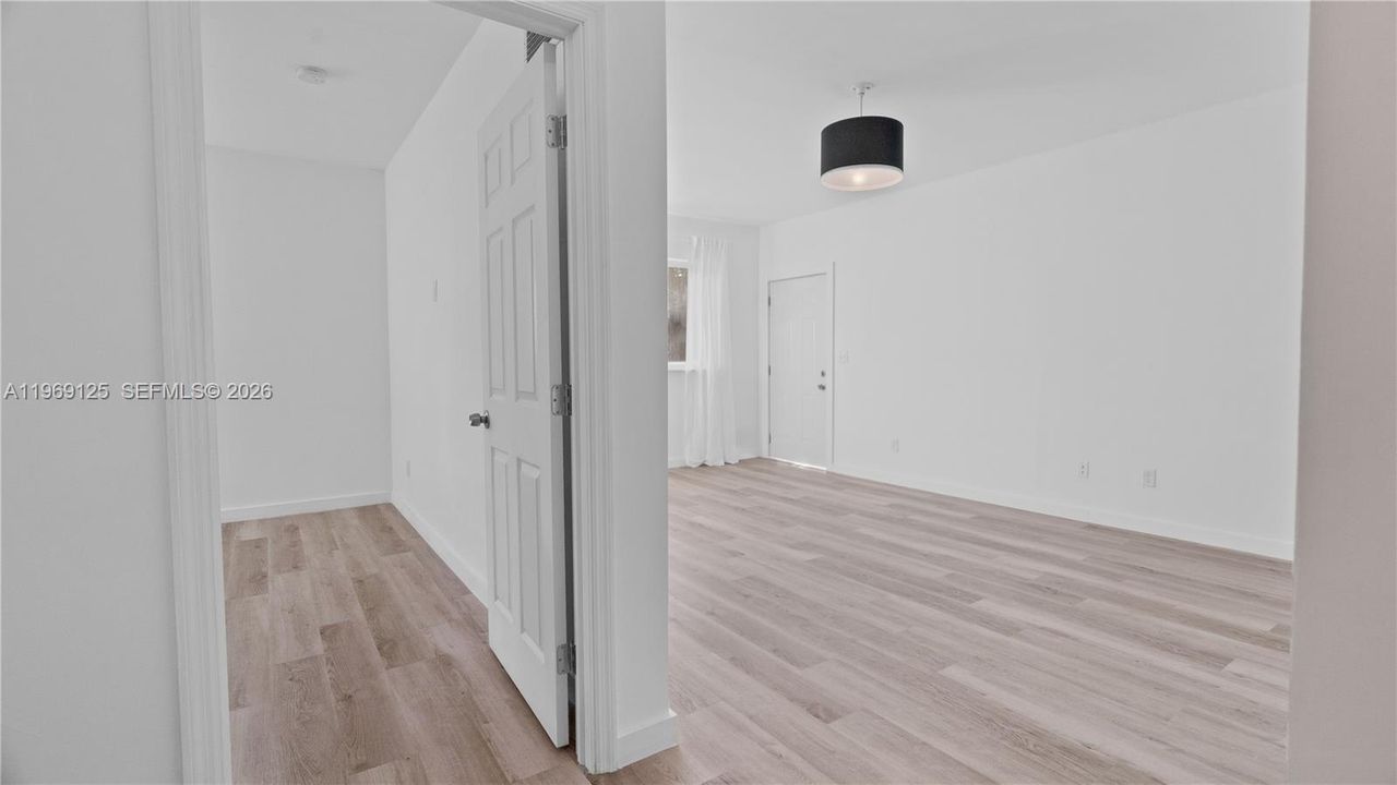 Unit 12 Dining and bedroom