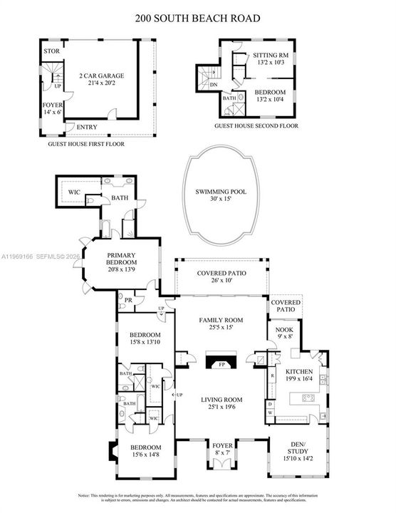 Vendido Recientemente: $5,850,000 (4 camas, 4 baños, 3830 Pies cuadrados)