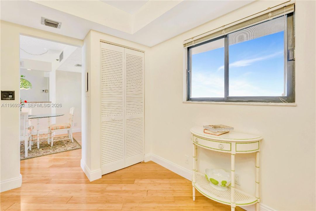 Pantry and sunny window