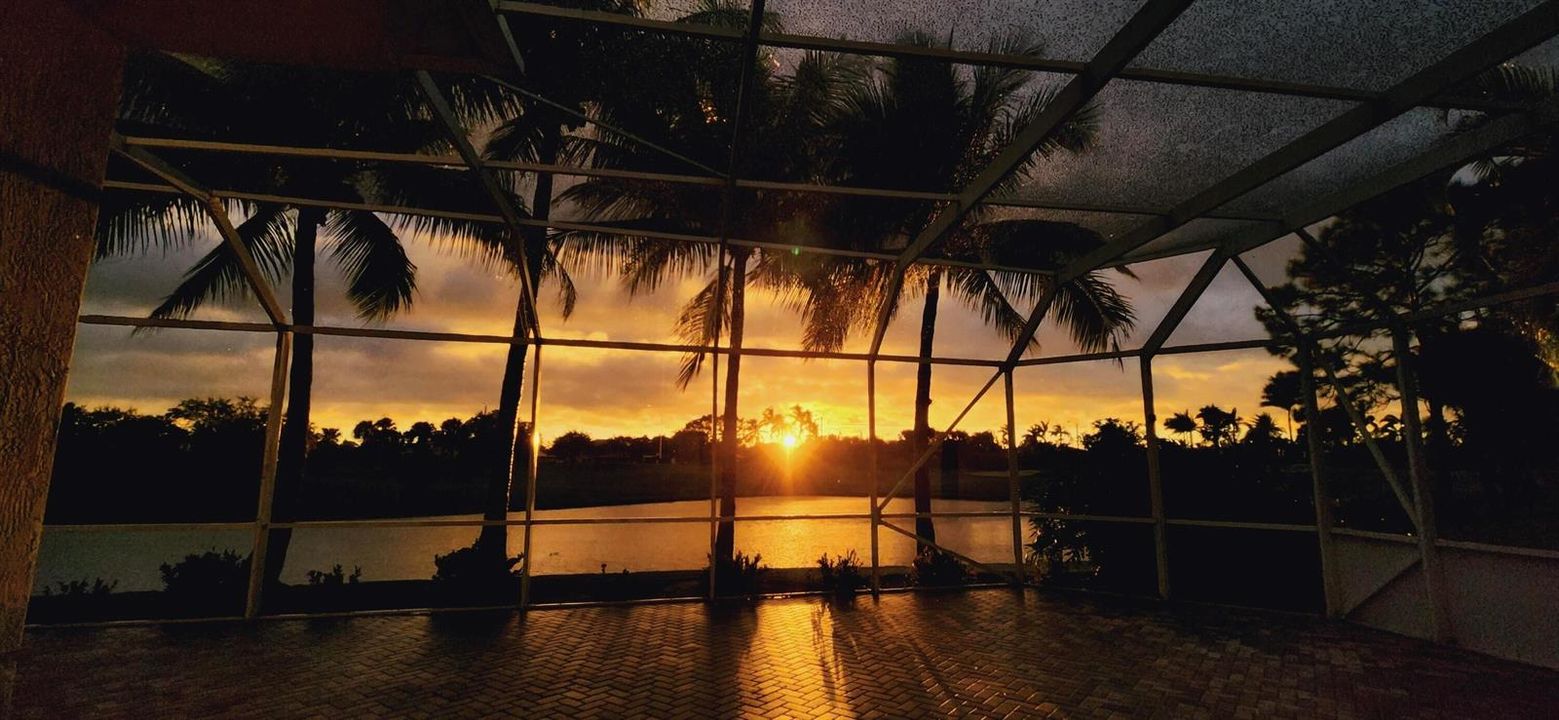 Patio Sunrise