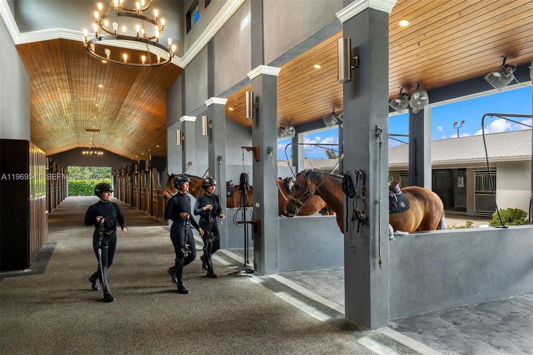 Wash stalls.