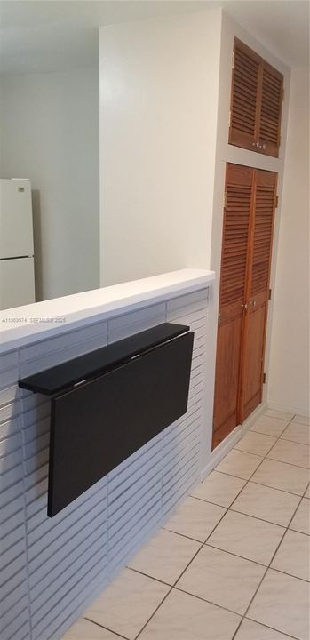 Fold down creating additional space