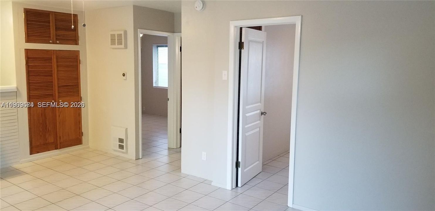 Lots of storage closets thoughout.