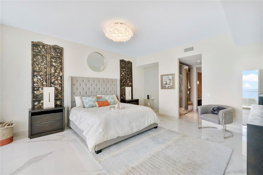 Primary suite off great room