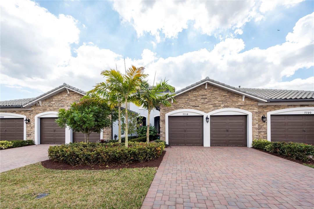 Long Paver Driveway